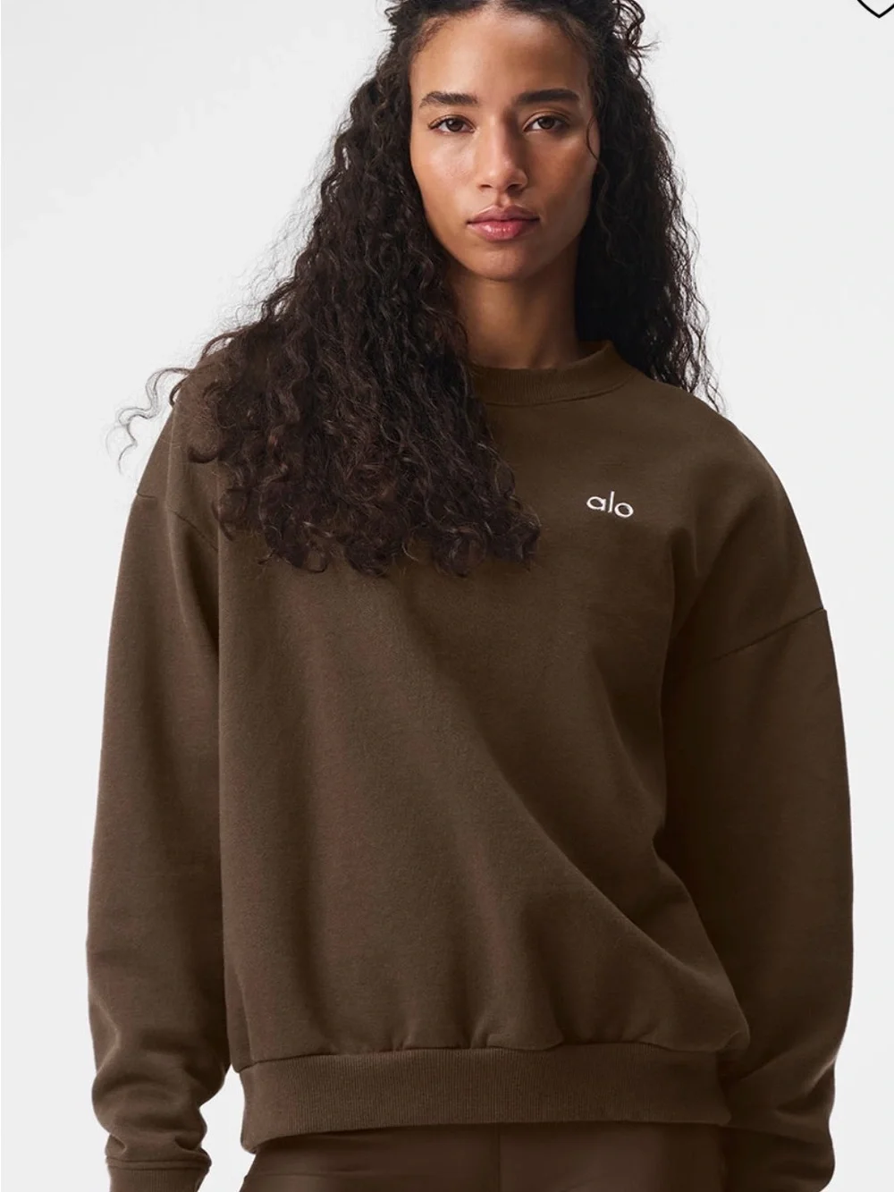 Alo espresso crew neck